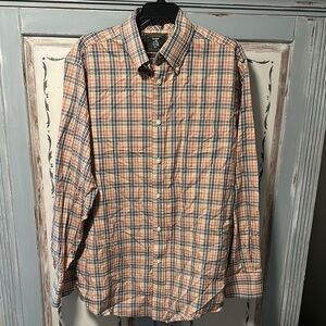 Men's Plaid Button-Down Shirt